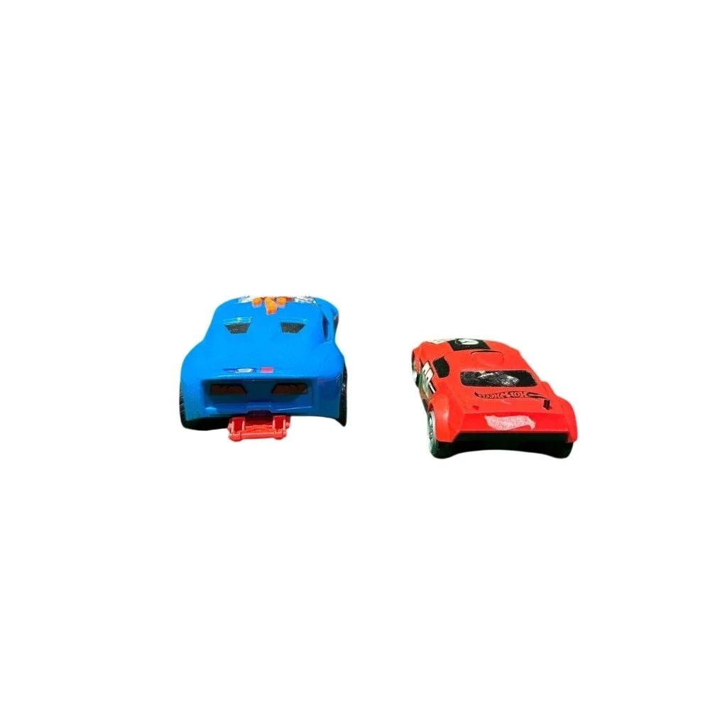 Hot Wheels Pop‎ Racers Nitro Door Slammer 7-Inch Blue Motorized Vehicle Set of 2